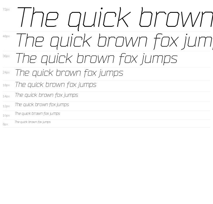 Bender-LightItalic Waterfall