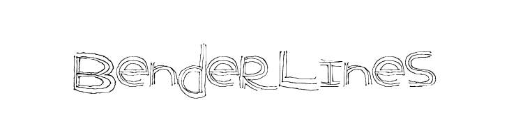 BenderLines  नि: शुल्क फ़ॉन्ट्स डाउनलोड