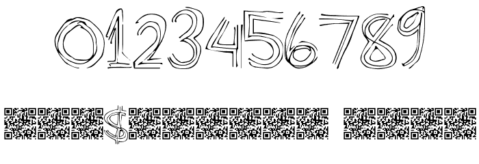 BenderLines Font OTHER CHARS