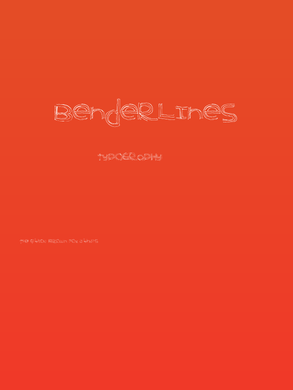 BenderLines Poster