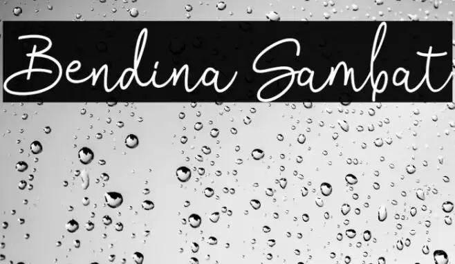 Bendina Sambat Font examples
