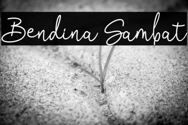 Bendina Sambat Font examples