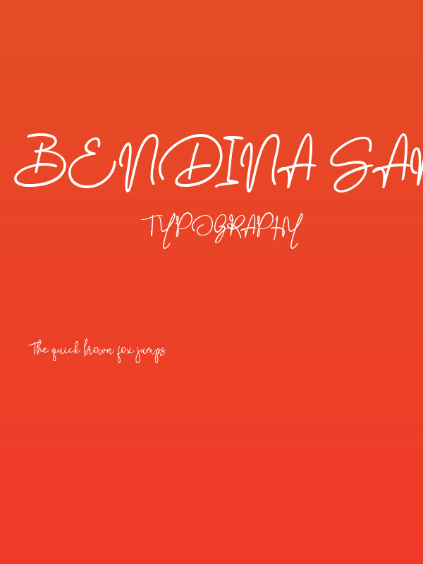 Bendina Sambat Poster