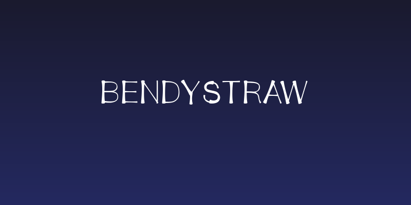 BendyStraw Social Header