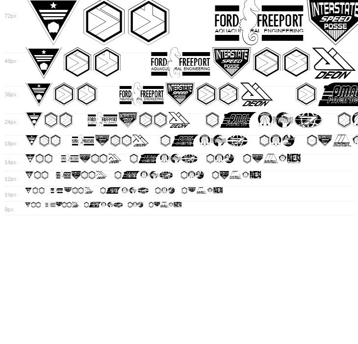 Beneath the Surface Dingbats Waterfall