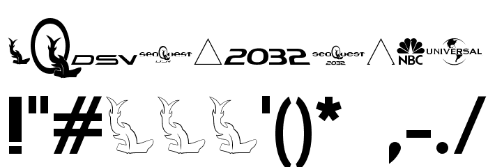 Beneath the Surface Font OTHER CHARS