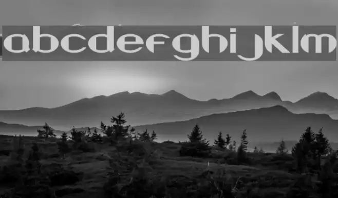 Beneath the Surface Font examples