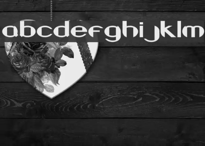 Beneath the Surface Font examples