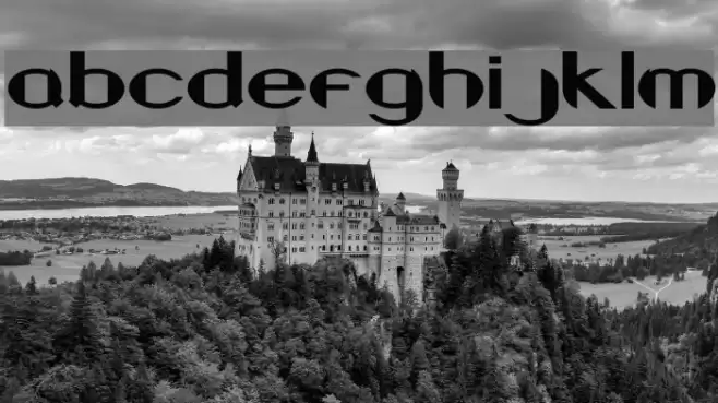 Beneath the Surface Font examples