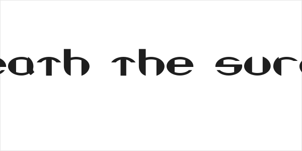 Beneath the Surface Logo