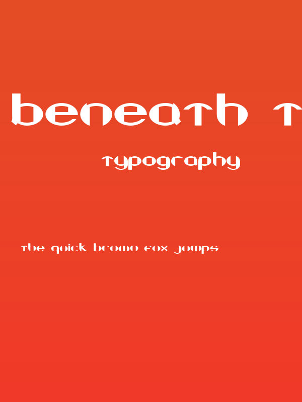 Beneath the Surface Poster