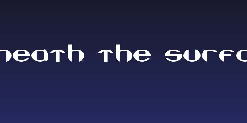 Beneath the Surface Social Header