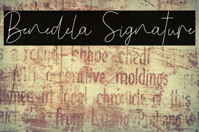 Benedela Signature Example 3