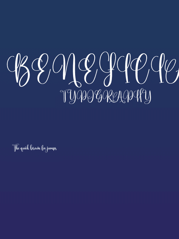 Beneficial Poster