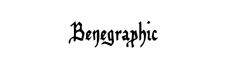 Benegraphic  नि: शुल्क फ़ॉन्ट्स डाउनलोड