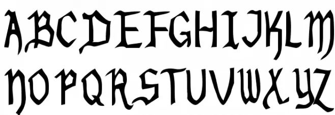 Benegraphic Fonte MAIÚSCULAS