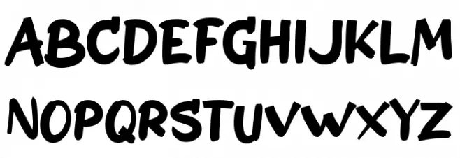Bengkoang Шрифта ВЕРХНИЙ