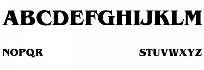 Benguiat-Bold Font UPPERCASE