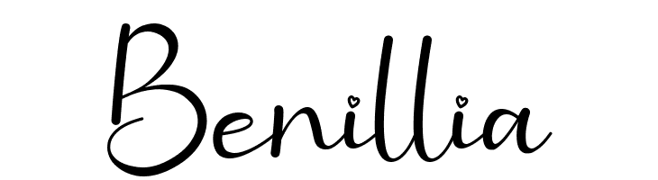 Benillia  Free Fonts Download