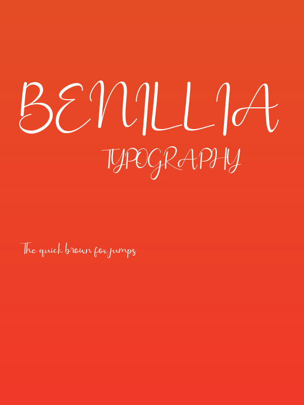 Benillia Poster