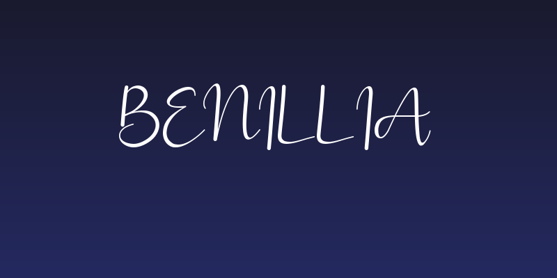 Benillia Social Header