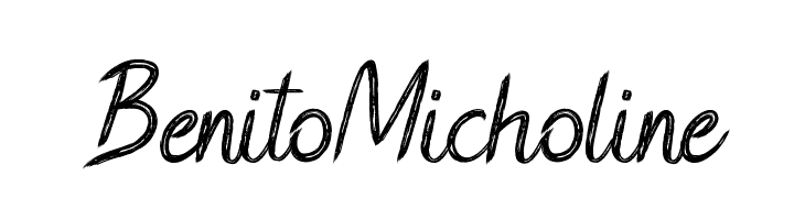 Benito Micholine  免费字体下载