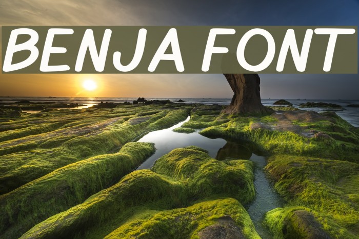 Benja Font examples