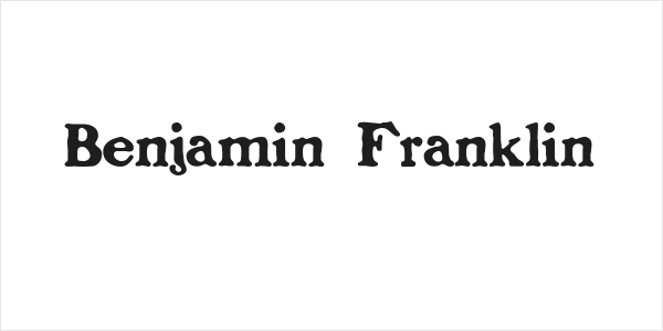 Benjamin Franklin Logo