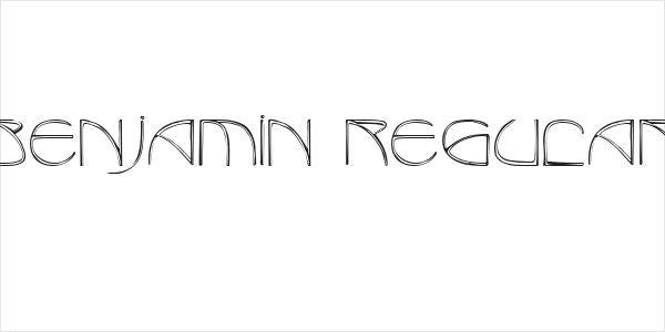 Benjamin Regular Logo