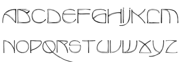 Benjamin Regular Font LOWERCASE