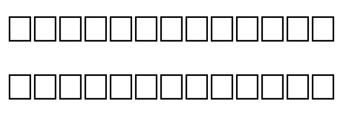 BenjaminCaps Caps:001.001 Font LOWERCASE