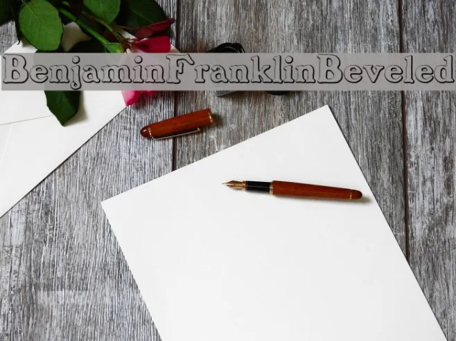 BenjaminFranklinBeveled Example 2