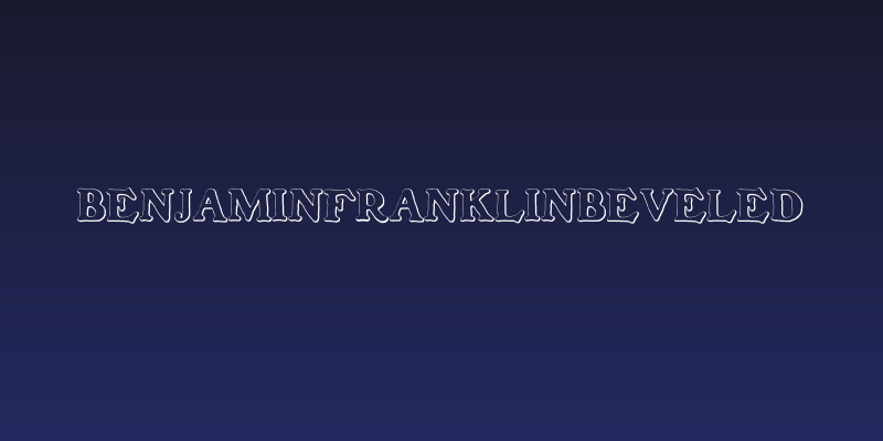 BenjaminFranklinBeveled Social Header