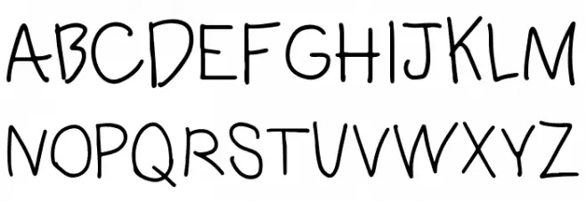 Benjammin' Medium Schriftart Groß
