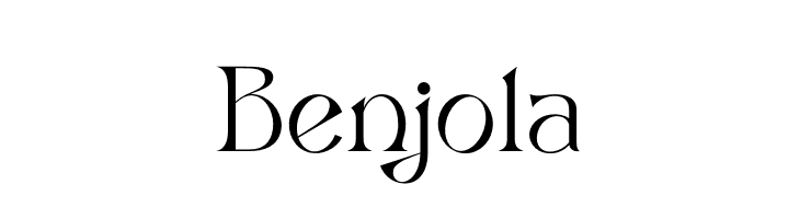 Benjola  font caratteri gratis