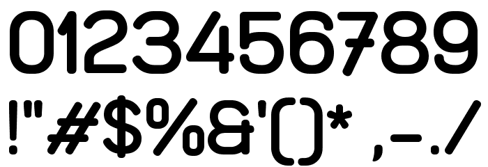 Benmono Liane Font OTHER CHARS