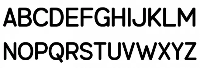 Benmono Liane Font Litere mari