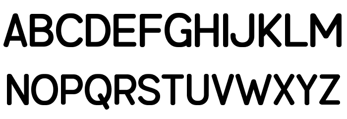 Benmono Liane Font LOWERCASE