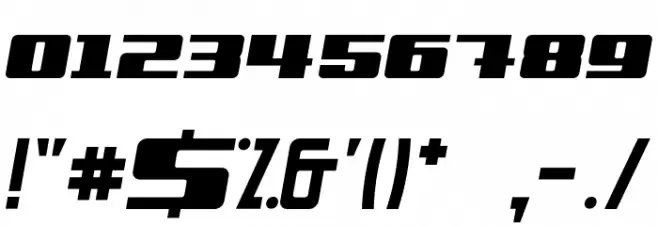 Benn Free Font OTHER CHARS