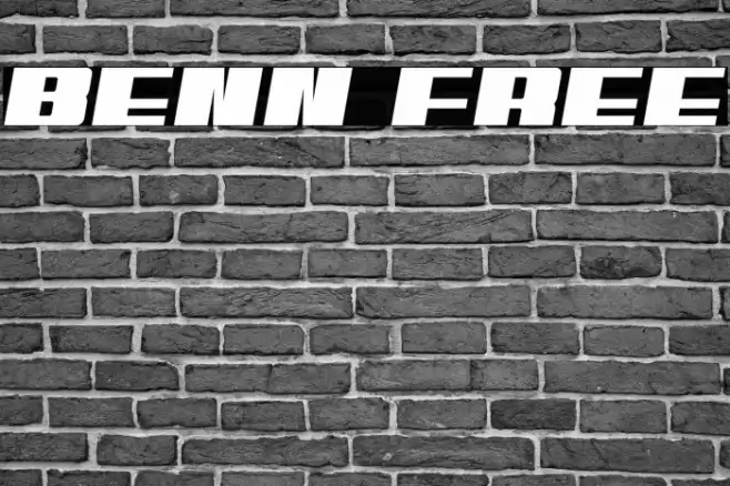 Benn Free Font examples