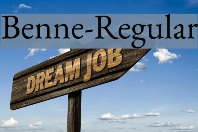 Benne-Regular Example 1