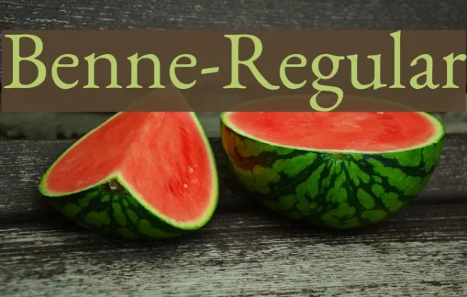 Benne-Regular Example 2