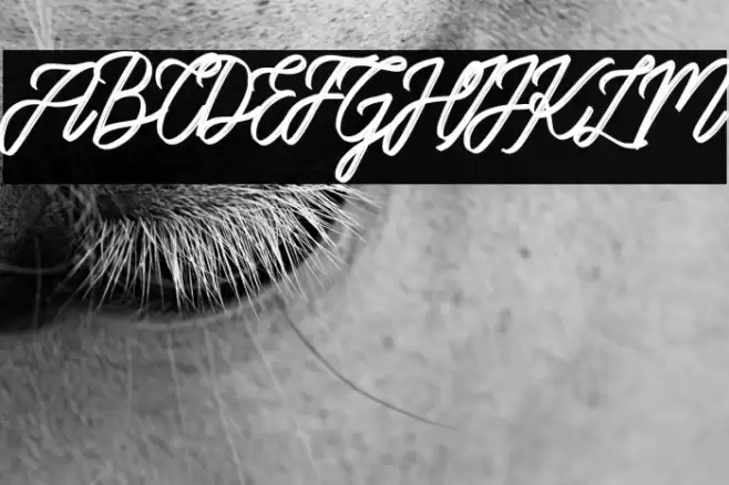 Bennington Glow Demo Version Font examples