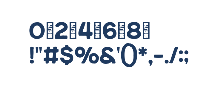 Benniter Trial Version Regular Other Characters