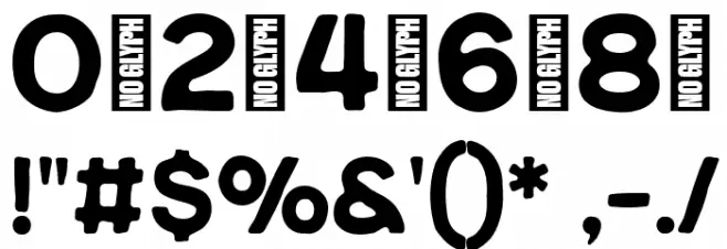 Benniter Trial Version Regular 字体 其它煤焦
