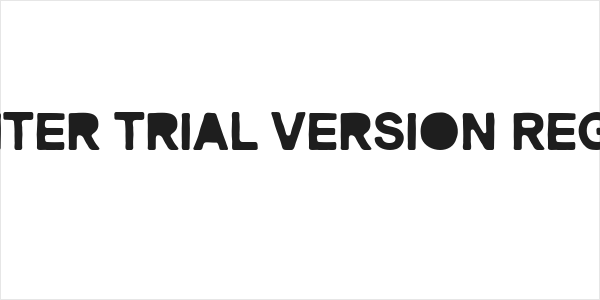 Benniter Trial Version Regular Logo