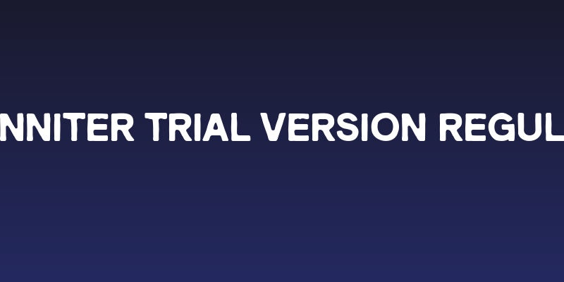 Benniter Trial Version Regular Social Header