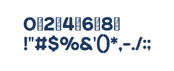 BenniterTrialVersion-Regular Other Characters