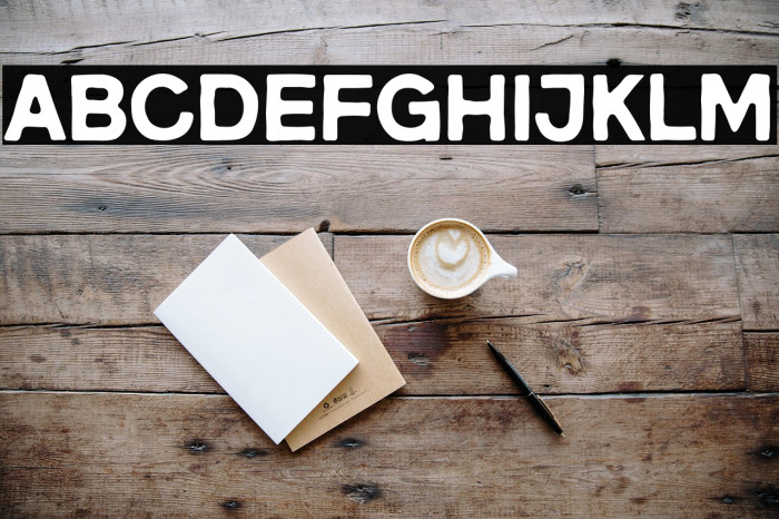 BenniterTrialVersion-Regular Example 2