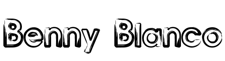 Benny Blanco  フリーフォントのダウンロード
